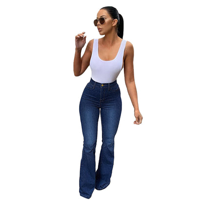 Texas Boot Cut High Waist Jeans