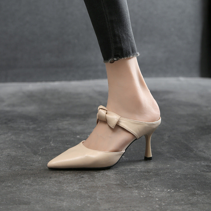 Dreamy Wrap Strap Mule