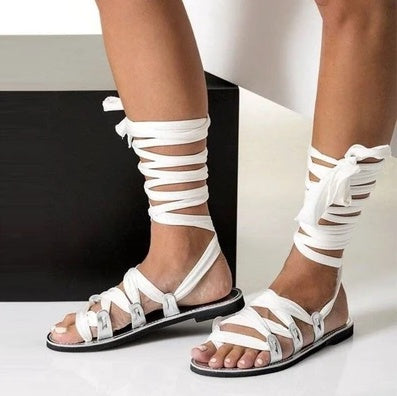 Beach strap flat sandals