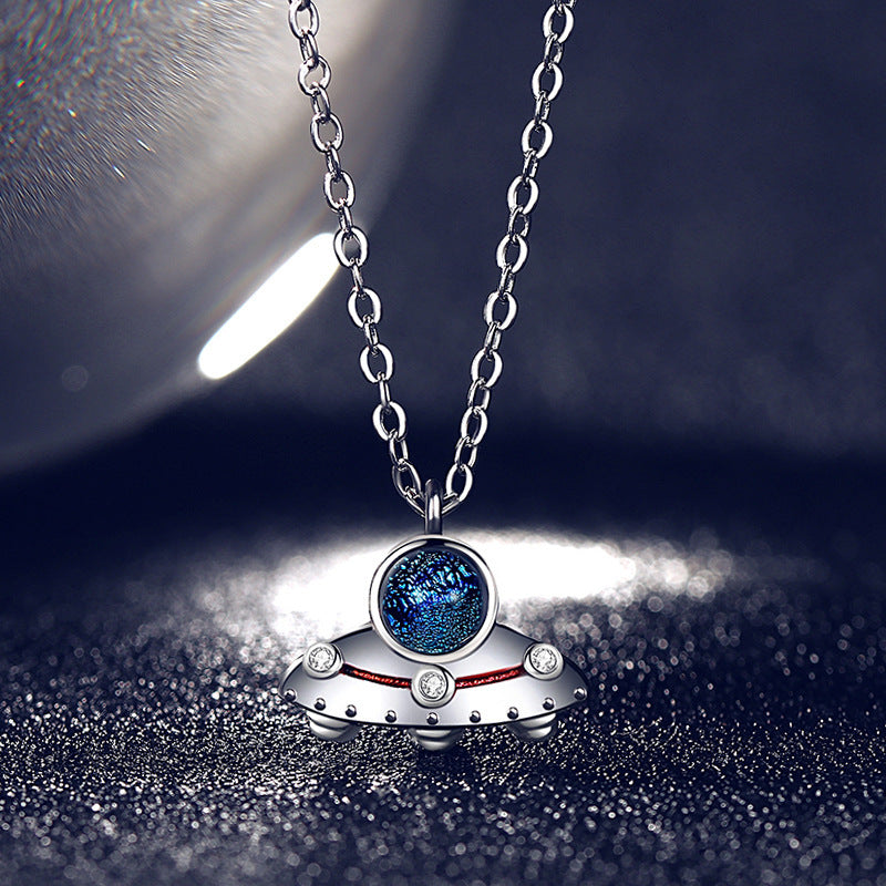 Creative Starry Sky Astronaut Necklace