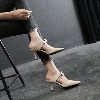 Dreamy Wrap Strap Mule