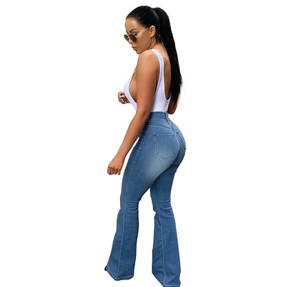 Texas Boot Cut High Waist Jeans