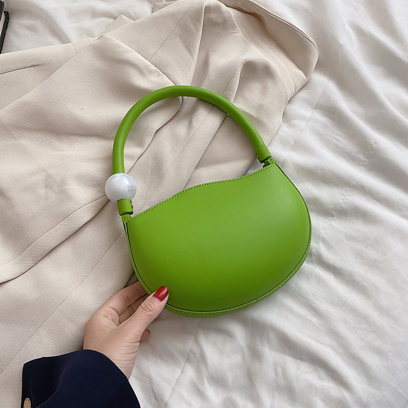 Fashionable Shoulder Messenger Handheld Pea Bag