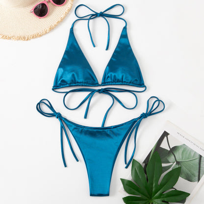 Amora Beach Bikini Split Swimsuit