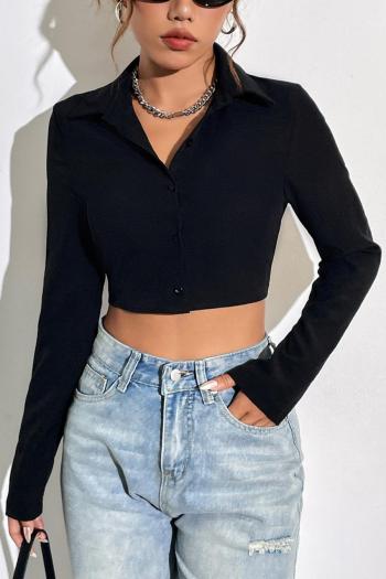 Skylar backless lace-up crop blouse