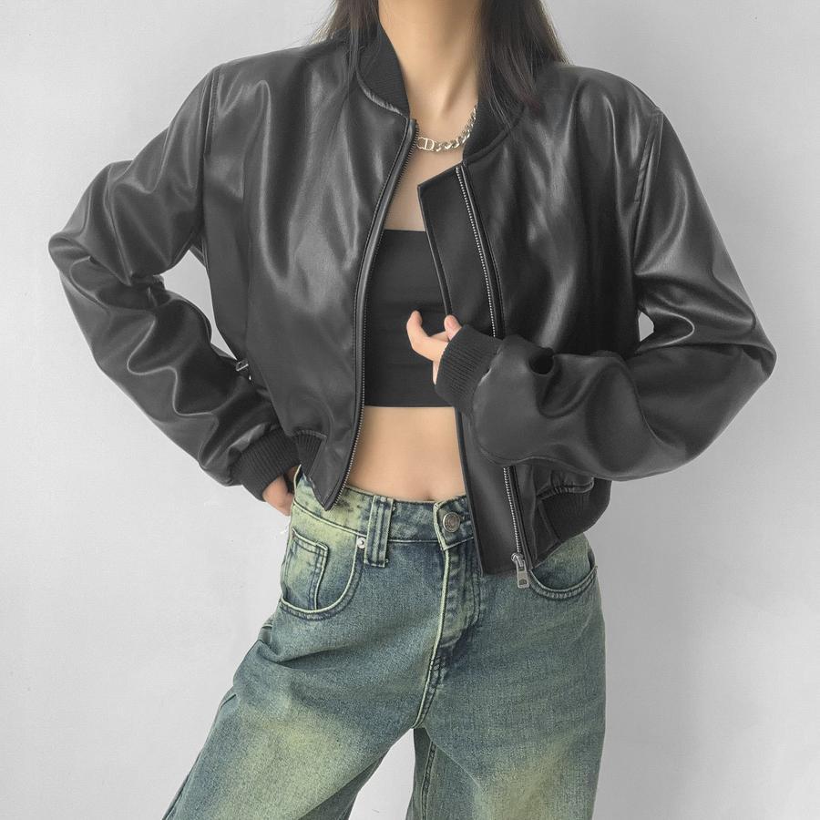 Odie PU Leather Jacket