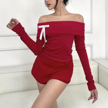 Isabel bow off shoulder top