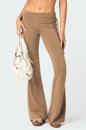 Maddie drawstring flared pants