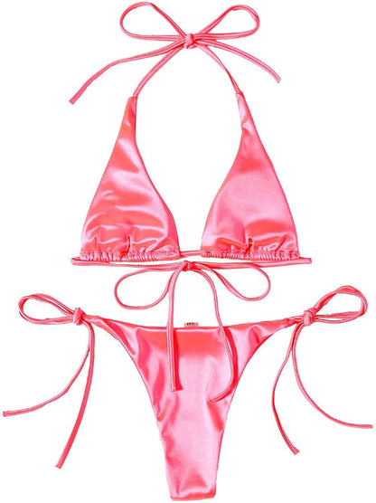 Amora Beach Bikini Split Swimsuit