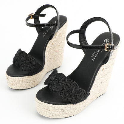 Tulum Nights Simple Wedge Platform Sandals